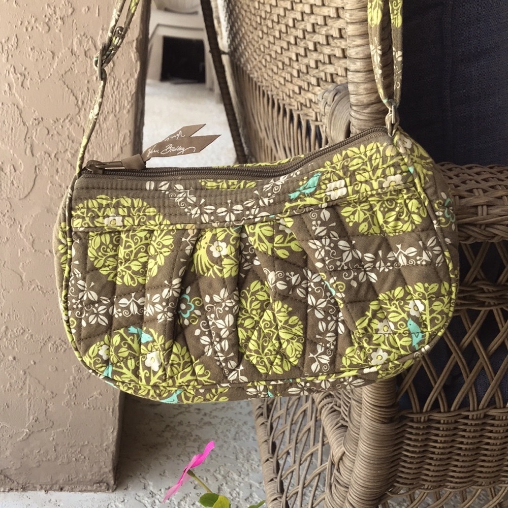 Vera Bradley “Sittin’ In A Tree” Handbag Purse Clutch green Vera Bradley purse